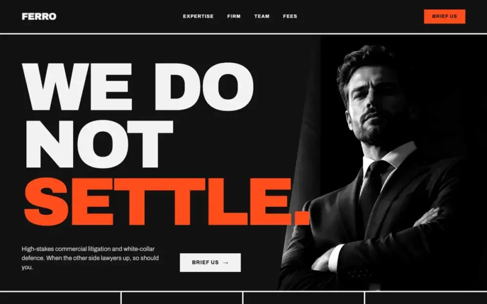 Aperçu du modèle de site Force