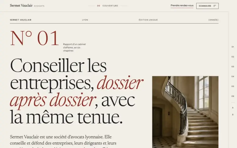 Aperçu du modèle de site Madrid